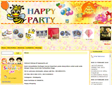 Tablet Screenshot of happyparty.us